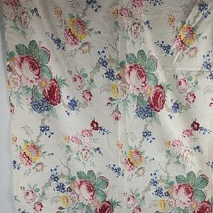 Ralph Lauren Floral Tablecloth Pink Yellow 65x54